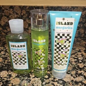 Bath & Body Works Island Margarita Fragrance Bundle